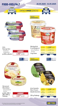 Käse im aktuellen Metro Prospekt (Siegen (Universitätsstadt)) Käse im Metro Prospekt "Wochenangebote" mit 23 Seiten (Siegen (Universitätsstadt))