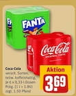 Aktuelles Coca-Cola oder Fanta Angebot bei REWE in Ludwigshafen (Rhein) ab 3,69 €