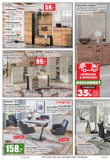 Schreibwaren im Möbel Mahler Siebenlehn Prospekt "GÜNSTIGE MÖBEL GRATIS LIEFERN LASSEN!" mit 16 Seiten (Leipzig)