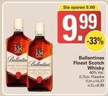 Finest Scotch Whisky Angebote von Ballantines bei WEZ Bad Oeynhausen für 9,99 €