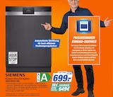Einbau-Geschirrspüler SNS3ES21BE Angebote von SIEMENS bei expert Würzburg für 699,00 €