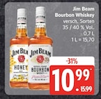 Bourbon Whiskey Angebote von Jim Beam bei EDEKA Hamburg für 10,99 €