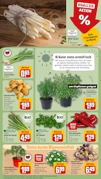 Spargel Angebot im aktuellen REWE Prospekt auf Seite 7