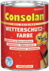 Wetterschutz-Farbe im Angebot bei toom Baumarkt in Frechen Wetterschutz-Farbe Angebote von Consolan bei toom Baumarkt Frechen für 14,99 €