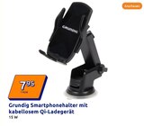 Aktuelles Smartphonehalter mit kabellosem Qi-Ladegerät Angebot bei Action in Herne ab 7,95 €