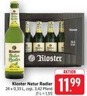 Natur Radler Angebote von Kloster bei E center Konstanz für 11,99 €