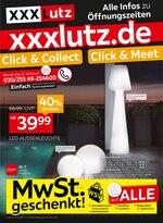 XXXLutz Möbelhäuser Prospekt für Igersheim mit 24 Seiten XXXLutz Möbelhäuser Prospekt für Igersheim: "MwSt. geschenkt!", 24 Seiten, 05.04.2021 - 18.04.2021