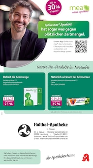 Aktueller mea - meine apotheke Prospekt "Unsere November-Angebote" für Hamburg Aktueller mea - meine apotheke Prospekt für Hamburg mit Seiten