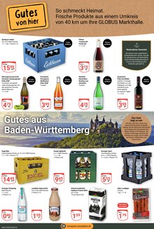 Mineralwasser im GLOBUS Prospekt "Aktuelle Angebote" mit 24 Seiten (Mannheim)