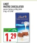 MAÎTRE CHOCOLATIER Angebote von Lindt bei Marktkauf Wuppertal für 1,29 €