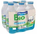 Lait UHT Demi-Écrémé Bio - PÂTURAGES en promo chez Intermarché Toulon à 5,36 €