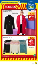 Manteau Femme Angebote im Prospekt "LANCEMENT DES SOLDES" von Lidl auf Seite 11