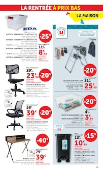 Promotion Meuble Cuisine dans le prospectus Super U, valable du 15/07/2026 au 09/08/2026 Promo Meuble Cuisine dans le catalogue Super U du moment à la page 19