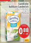 haltbare Landmilch 1,5% Fett bei EDEKA im Prospekt "" für 0,88 €
