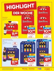 Bier im aktuellen Netto Marken-Discount Prospekt (Marl) Bier im Netto Marken-Discount Prospekt "Aktuelle Angebote" mit 64 Seiten (Marl)