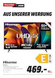 MediaMarkt Saturn LED Fernseher im Prospekt 