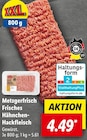 Aktuelles Frisches Hähnchen-Hackfleisch Angebot bei Lidl in Rostock ab 4,49 €