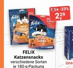 Katzensnacks von Felix im aktuellen V-Markt Prospekt für 2,29 €