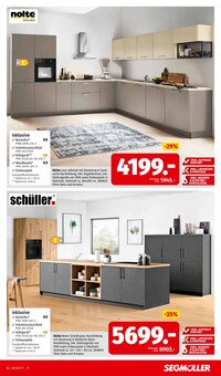 Kuchen im Segmüller Prospekt "Zum Glück gibt’s Segmüller - Küchen Spezial" mit 14 Seiten (Leverkusen)