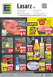 EDEKA Supermarkt Prospekt der aktuellen Woche mit 28 Seiten, gültig von 21.09.2026 bis 26.09.2026, in Olfen und Umgebung Aktueller EDEKA Supermarkt Prospekt in Olfen und Umgebung, "Aktuelle Angebote" mit 28 Seiten, 21.09.2026 - 26.09.2026