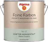Feine Farben Wandfarbe Angebote von Alpina bei Globus-Baumarkt Halle für 35,00 €