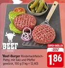 Beef-burger bei EDEKA im Pfinztal Prospekt für 1,86 €