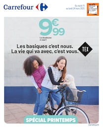 Prospectus Carrefour à Camaret-sur-Mer, "Les basiques c’est nous. La vie qui va avec, c’est vous.", 20 pages, 11/03/2025 - 24/03/2025