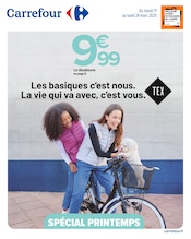 Catalogue Supermarchés Carrefour en cours à Le Conquet et alentours, "Les basiques c’est nous. La vie qui va avec, c’est vous.", 20 pages, 11/03/2025 - 24/03/2025