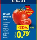 Strauch-tomaten im aktuellen Prospekt bei Lidl in Westfeld