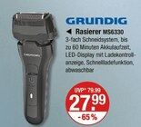 Aktuelles Rasierer MS6330 Angebot bei V-Markt in Augsburg ab 27,99 €