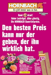 Hornbach Prospekt für Koblenz: "Den besten Preis kann nur der geben, der ihn wirklich hat.", 34 Seiten, 08.05.2024 - 05.06.2024