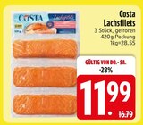 Aktuelles Lachsfilets Angebot bei EDEKA in Ingolstadt ab 11,99 €