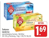 Schwedische Blaubeere im Angebot bei E center in Coburg Schwedische Blaubeere Angebote von Teekanne bei E center Coburg für 1,69 €