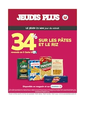 Catalogue Supermarchés U Express en cours à Le Petit-Quevilly et alentours, "JEUDIS PLUS U", 1 page, 19/05/2026 - 21/05/2026