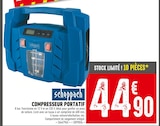 Compresseur portatif - SCHEPPACH en promo chez Batkor Compresseur portatif - SCHEPPACH dans le catalogue Batkor
