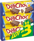 Chocolat au lait - Délichoc en promo chez Lidl Calais à 1,95 €