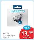 Ersatzklingen von Harry's für 13,49 € bei budni im Angebot Ersatzklingen von Harry's im aktuellen budni Prospekt