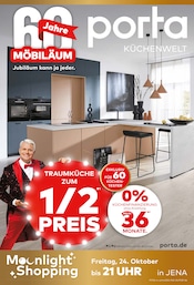 porta Möbel Möbel & Einrichtung Prospekt der aktuellen Woche mit 12 Seiten, gültig von 12.10.2025 bis 25.10.2025, in Rothenstein und Umgebung Aktueller porta Möbel Möbel & Einrichtung Prospekt in Rothenstein und Umgebung, "60 JAHRE MÖBILÄUM" mit 12 Seiten, 12.10.2025 - 25.10.2025
