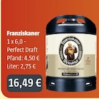Perfect Draft Angebote von Franziskaner bei GetränkeLand Mayer Pirna für 16,49 €