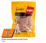 Hundesnack Sushi Duck von Pinky für 1,19 € bei Action im Angebot Hundesnack Sushi Duck von Pinky im aktuellen Action Prospekt