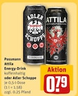 Attila Energy-Drink oder Adler Schoppe Angebote von Possmann bei REWE Bad Homburg für 0,79 €