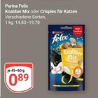 Knabber Mix im Angebot bei GLOBUS in Weimar Knabber Mix Angebote von Purina Felix bei GLOBUS Weimar für 0,89 €