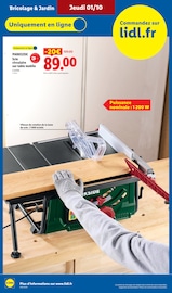Promos Table De Jardin dans le catalogue "LE MOIS TOUJOURS PLUS" de Lidl Table De Jardin en promo dans le catalogue Lidl à la page 32