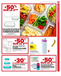 Prix et réduction Bouteille dans le prospectus Carrefour Market en cours Offre Bouteille dans le catalogue Carrefour Market du moment à la page 9