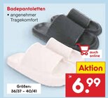 Badepantoletten Angebote bei Netto Marken-Discount Stralsund für 6,99 €