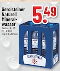 Naturell Mineralwasser Angebote von Gerolsteiner bei Trinkgut Bad Oeynhausen für 5,49 €