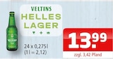 Getränke Oase - Helles Lager Angebot im Prospekt Helles Lager bei Getränke Oase im Prospekt "" für 13,99 €