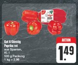 Aktuelles Paprika rot Angebot bei nah und gut in Jena ab 1,49 €