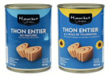 Thon entier nature à 3,99 € dans le catalogue Hmarket