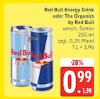 Energy Drink oder The Organics Angebote von Red Bull bei EDEKA Flensburg für 0,99 €